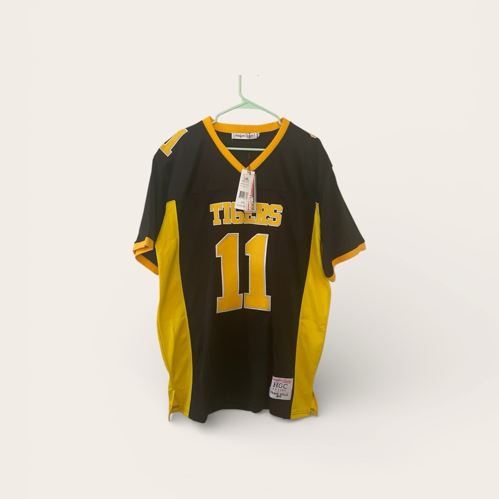 Travis Kelce High School Tigers Black and Gold Men's Jersey